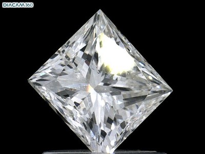 0.99 CT Cert. AGI Princess Cut Natural Mined Diamond Loose G color VS2 clarity