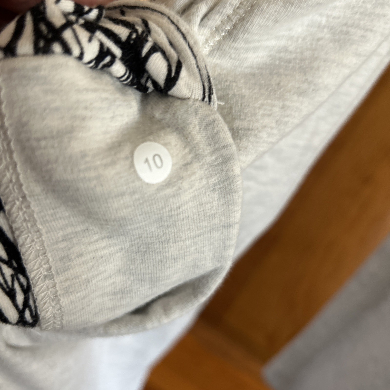 Lululemon Method Wrap Heather Ghost Nesting Bird … - image 7