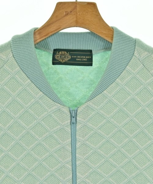 GIM CONTEXT Cardigans GreenxWhite(Patterned) L 22… - image 4