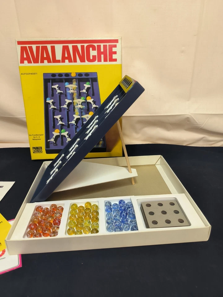 Avalanche Parker Brettspiel 70/80er Jahre - Bild 3 von 4