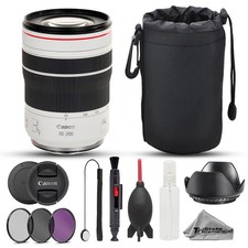 Canon RF 70-200mm f/4L IS USM Lens - 10pc Advanced Bundle