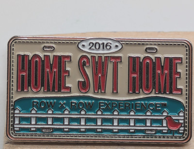 Row by Row Experience 2016 HOME SWT HOME Lapel Pin