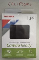 Toshiba Canvio Ready USB 1 TB External Hard Drive Plug & Play Portable Storage