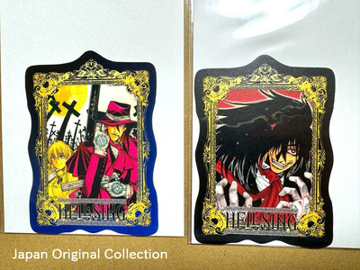 HELLSING Arucard Die cut Sticker Set of 2 KOUTA HIRANO Super Expo New From Japan