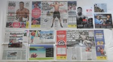 ANTHONY JOSHUA : CUTTINGS COLLECTION - Interviews - clippings
