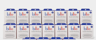 14 boxes Billie Shaving Razor Refill Cartridge Heads 5-Blade Cartridges 59 Total