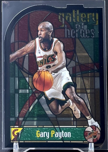 Gary Payton #GH6 1999 Topps Gallery of Heroes card
