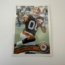 Greg Little 2011 Topps Rookie Card #321 Cleveland Browns. rookie card picture