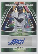 2022 Panini Elite Extra Edition Hidden Gems Emerald 2/5 Bryan Ramos Auto 1xd
