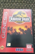 Jurassic Park ( Sega Genesis ) Authentic - Tested No Manual
