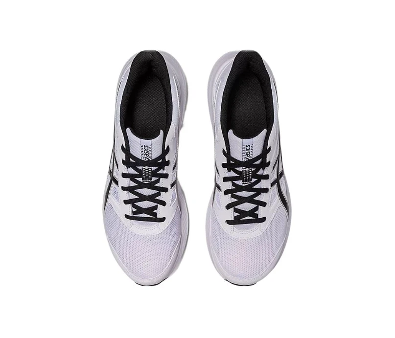 Tênis de corrida ASICS® masculino 10 (extra largo) JOLT™ 4 em branco/preto - Imagem 4 de 4