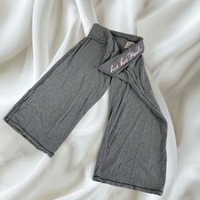 Victoria's Secret PINK 2006 gray hot hot pink fold over capris Y2K vintage