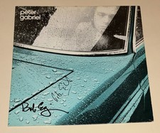 SIGNED PETER GABRIEL BOB EZRIN CAR DEBUT ALBUM VINYL RARE AUTHENTIC GENESIS SIGNED PETER GABRIEL BOB EZRIN CAR DEBUT ALBUM VINYL RARE AUTHENTIC GENESIS