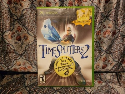 Time Splitters 2 Microsoft Xbox No Manual Tested