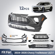 Front Bumper Cover Assembly Grille Kit For 2024 2025 2026 Chevy Trailblazer Lt