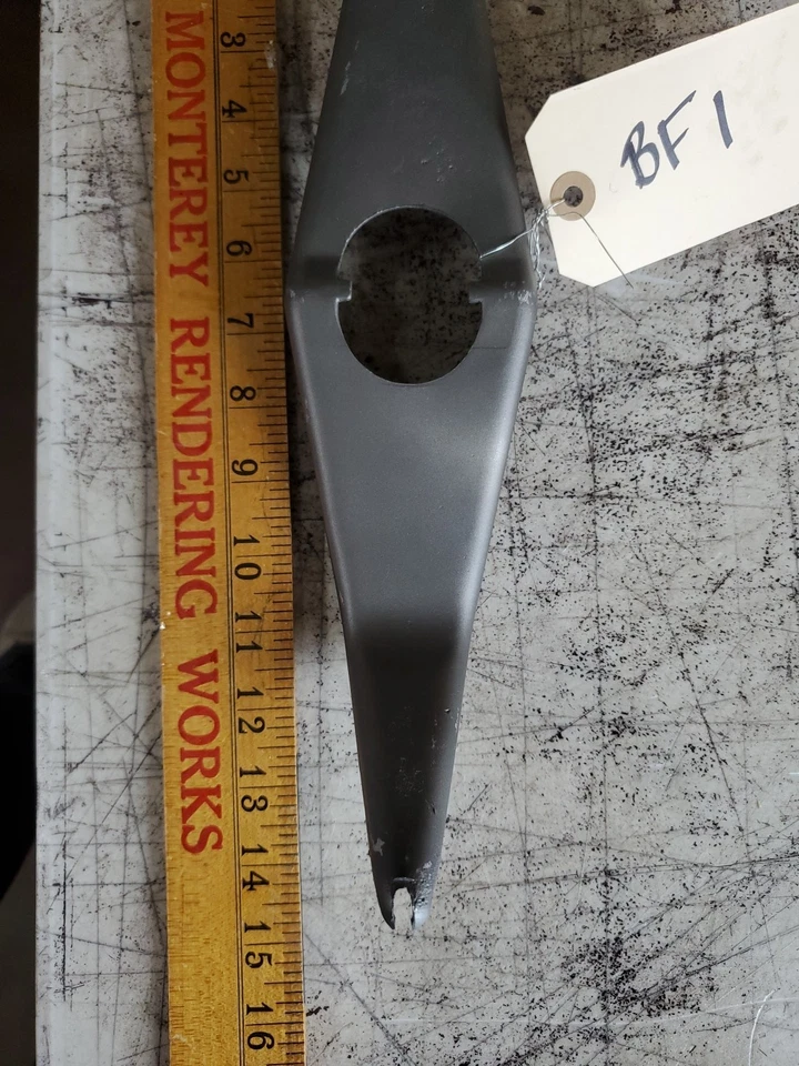 3038E.7541.B 1969 Mercury Capri Sierra Cortina 5 Speed Clutch Fork OEM Used - Image 3 of 4