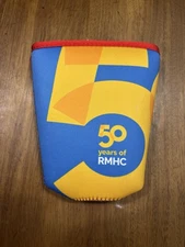 McDonald's 50th Anniversary Koozie SODA SOK Large Cup Neoprene Sleeve Coca-Cola