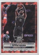 2019 Contenders Optic Front Row Seat Red Cracked Ice Prizm Kyrie Irving #14 9su