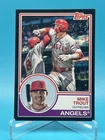2018 Topps Update '83 Topps Black #83-42 Mike Trout /299 Card MLB LA Angels