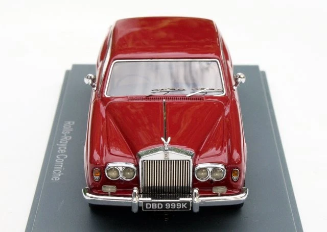 Rolls-Royce Corniche I Coupé Bj. 1971-1982, Rosso, Neo-Modell Im M.1:43 - Immagine 3 di 4