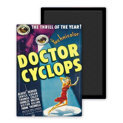 Dr. Cyclops 1940 Version 2 Filmplakat Kino - Kühlschrankmagnet 54 x 78 mm