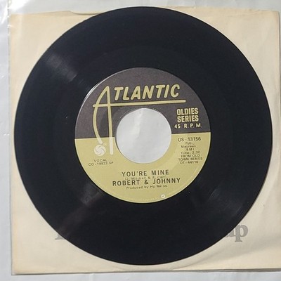 Robert & Johnny ~ You're Mine/ Billy Vera ~ With Pen In Hand ~ Atlantic Re-Issue