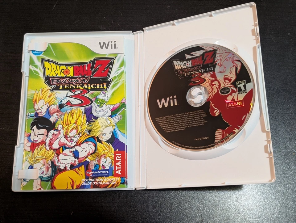Dragon Ball Z Budokai Tenkaichi 3 - (Nintendo Wii) CIB - Image 3 of 3