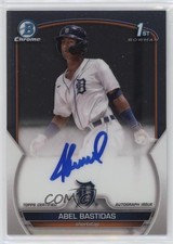 2023 Bowman Chrome Prospect Auto Abel Bastidas #CPA-AB Auto g0d