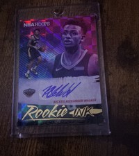 2019-20 Panini NBA Hoops - Rookie Ink Nickeil Alexander-Walker #RI-NAW (AU, RC)