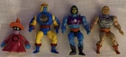 Vintage MOTU Lot Of 4 Includes- Orko, Sy-klone, Battle Armor He-man & Skeletor