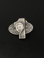VTG Kiwanis International Mortons Salt IDD Hat Lapel Pin