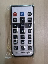 iRV Technologies Remote For RV Radio/Sound System 2 Zones New Sealed Not Tested