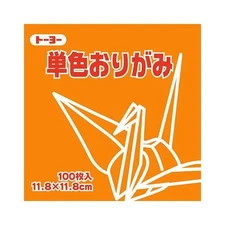 Toyo Single Color Origami Amber 11.8 063148 1 Set 2000 Sheets 100 20 Packs