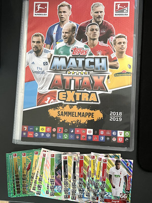 Topps Match Attax Extra Bundesliga 18/19 Matchwinner Hattrick Held Shooting Star