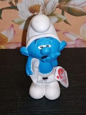 PUFFI 2022 SMURF 20838 PUFFO PIGRONE ASSONNATO NUOVA SERIE ORIGINALE SCHLEICH 
