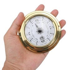 Tide Clock Accurate Nautical Wall Decor for Weather Station Marine Yachting #