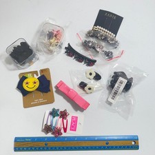 Mixed lot Rhinestone pearls Hair Pins Set  Assorted Hair Clips OLDSTOCK Chic