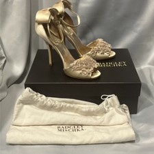Badgley Mischka Lelah bridal heels - size 7. worn once 