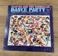 MARTHA & THE VANDELLAS Dance Party LP GORDY SHRINK EX* Rare Motown Northern Soul
