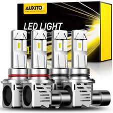 AUXITO 9006 9005 High Low Beam Combo LED Headlight 48000LM 65000K Super Bright G