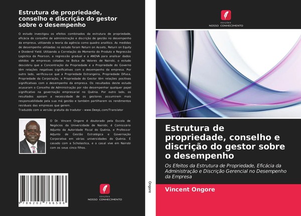 Vincent Ongore | Estrutura De Propriedade, Conselho E DiscriçãO Do Gestor...-image