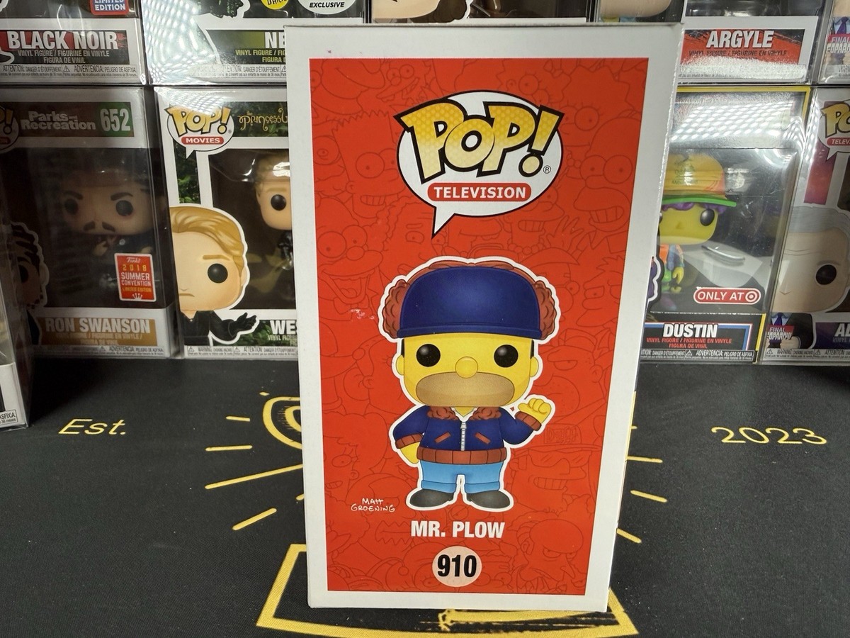 Funko Pop Los Simpsons Mr. Plow Exclusivo de Hot Topic