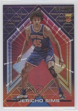 2021-22 Panini Recon Rookies Red 75/199 Jericho Sims #250 00g3