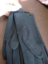 Guanti Senza Dita Con Strass Donna - Foto 4