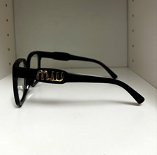 Miu Miu Women s Black Square Full Rim Plastic Eyeglass Frames