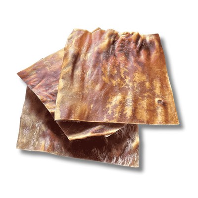 Rinderkopfhaut-Platte (XL)   Naturkauartikel für Hunde Hundefutter Lucky Heaven