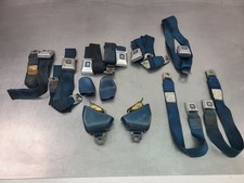 1970 Chevrolet Impala Caprice Deluxe Seat Belt Set W Covers Dark Blue - Oem 1970 Chevrolet Impala Caprice Deluxe Seat Belt Set W Covers Dark Blue - Oem
