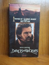 Dances With Wolves VHS Movie Tape 1991 Orion Home Video Kevin Costner