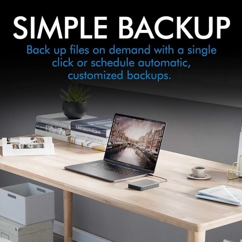 LaCie STLR5000400 External Hard Drive 5 TB USB Type C 3.2 Gen 1 (3.1 Gen 1) Grey - Picture 3 of 8