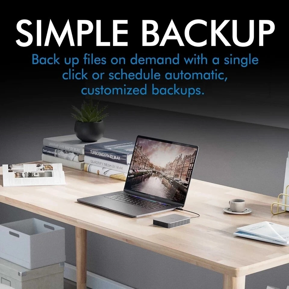 LaCie STLR5000400 External Hard Drive 5 TB USB Type C 3.2 Gen 1 (3.1 Gen 1) Grey - Image 3 of 4